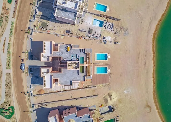 Ancient Hill 3br Gouna Sea View & Priv Roof Pool Apartment El Gouna