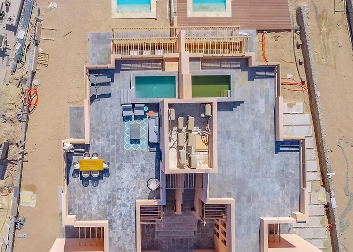 Ancient Hill 3br Gouna Sea View & Priv Roof Pool