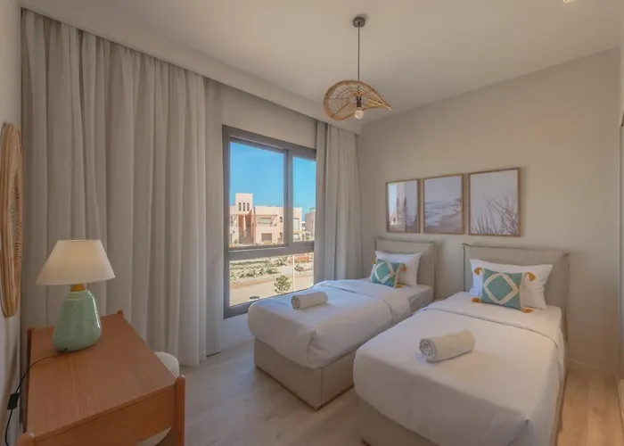 Ancient Hill 3br Gouna Sea View & Priv Roof Pool *