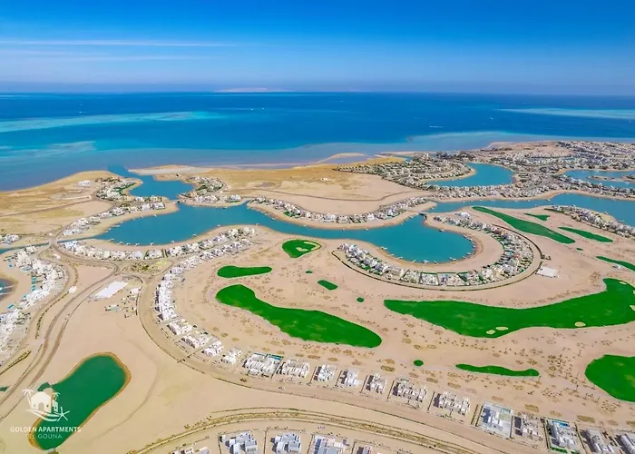 Ancient Hill 3br Gouna Sea View & Priv Roof Pool Apartment El Gouna
