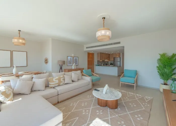 Ancient Hill 3br Gouna Sea View & Priv Roof Pool Apartment El Gouna