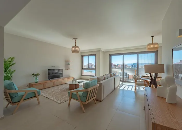 Apartment Ancient Hill 3br Gouna Sea View & Priv Roof Pool El Gouna